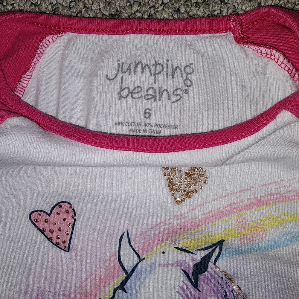 🇺🇸 Unicorn Raglan Shirt - Picture 2 of 2